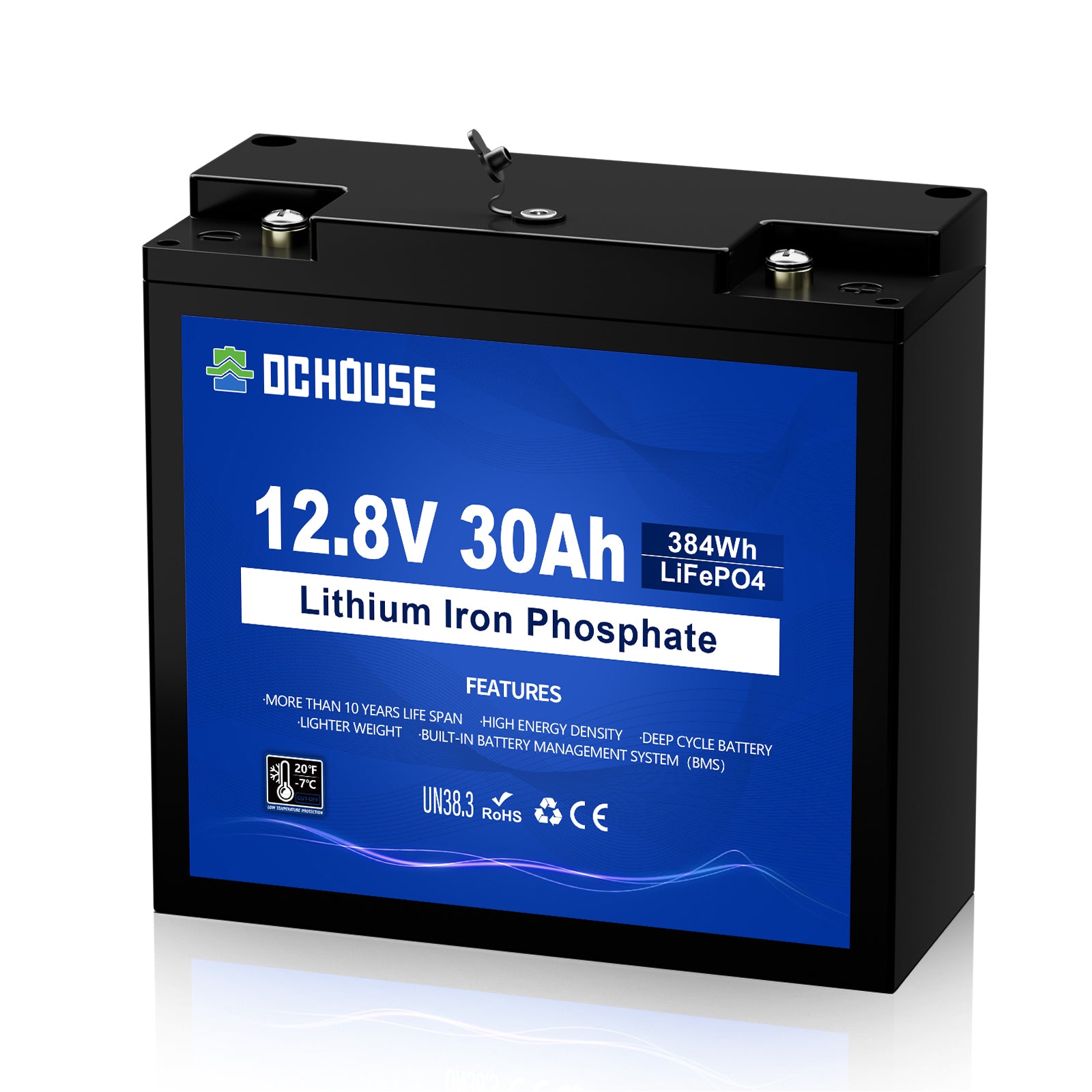 12V 30Ah Deep Cycle LiFePO4 Lithium Battery